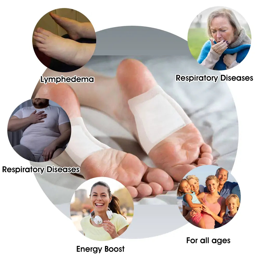 Bee Venom Lymphatic Drainage & Slimming Foot Patches 🌿👣 | Buy 1 Get 1 FREE 🎁😍