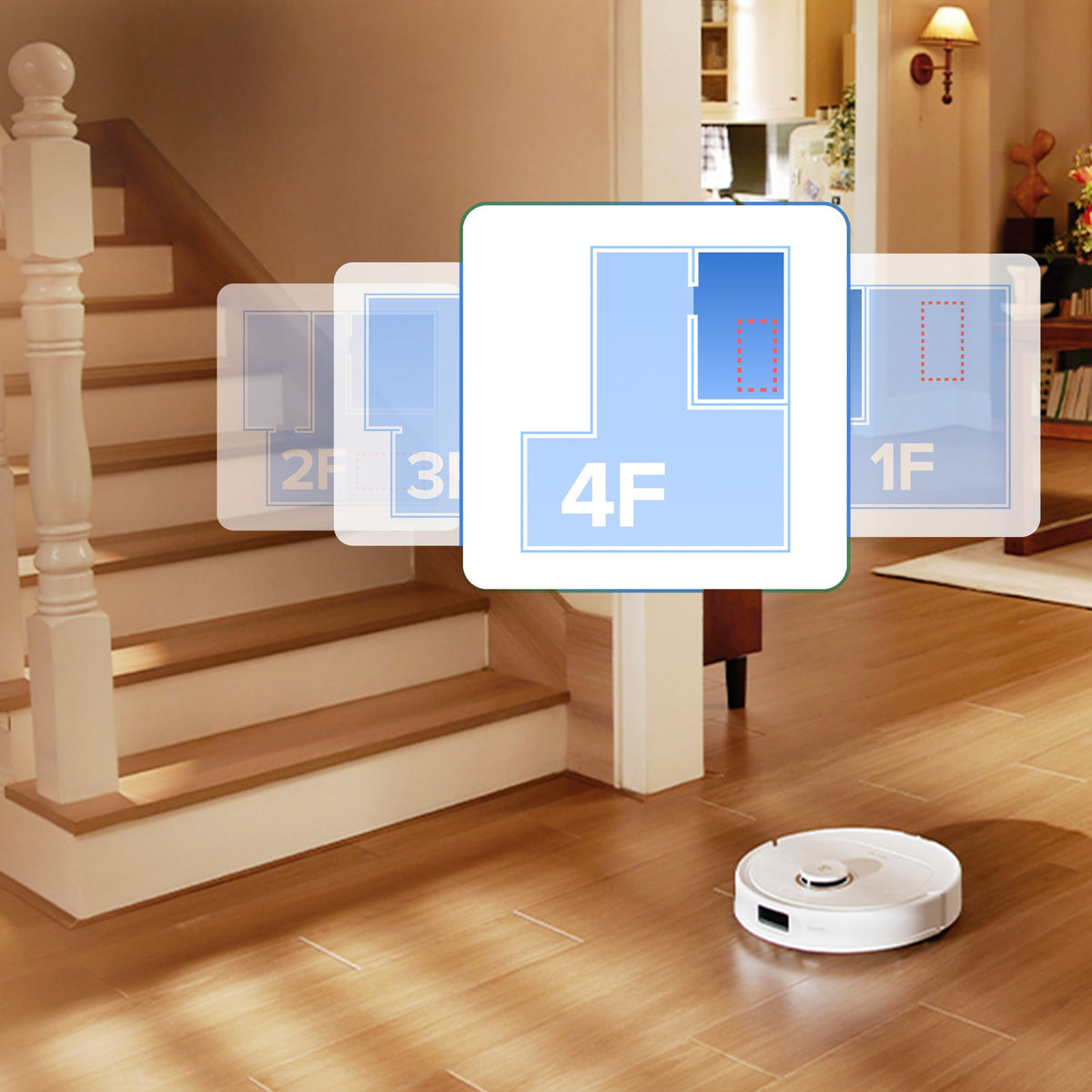 Roborock Qrevo S5V Robot Vacuum with Multifunctional Dock