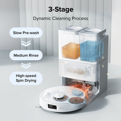 Roborock Qrevo S5V Robot Vacuum with Multifunctional Dock