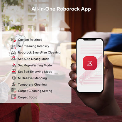Roborock Qrevo S5V Robot Vacuum with Multifunctional Dock