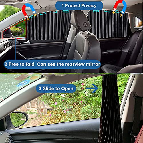 4 Piece Magnetic Car Curtains
