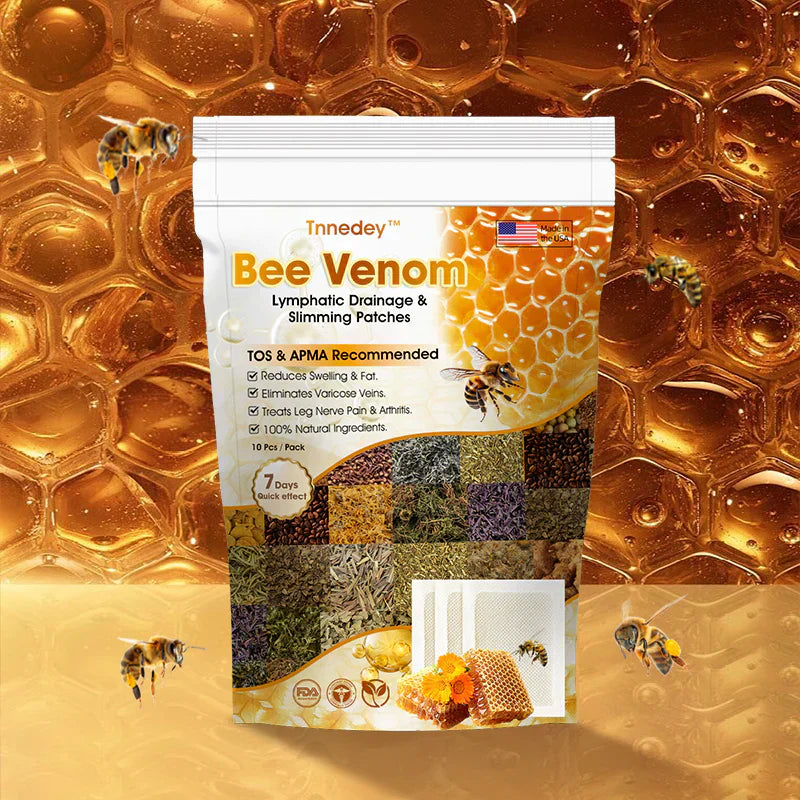 Bee Venom Lymphatic Drainage & Slimming Foot Patches 🌿👣  | Buy 1 Get 1 FREE 🎁😍